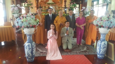 Lễ Hằng Thuận: Phật tử Hạnh Ngọc & Đức Anh ngày 02 tháng 04 năm Đinh Đậu-2017