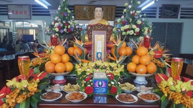 Lễ Trai Tăng Chung thất trai tuần Phật tử Đoàn Thị Đức - Pd: Diệu Tâm