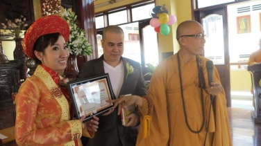Lễ Hằng Thuận: Phật tử Đức Huy & Kim Ngân