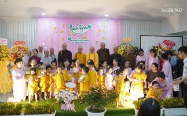 Trường mầm non Lâm Tỳ Ni (Huế) khai giảng năm học đầu tiên